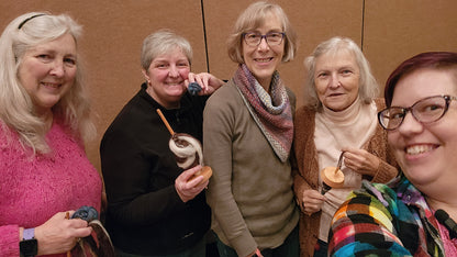 Intermediate Drop Spindle: Deposit and class registration (Waukesha MakerSpace)