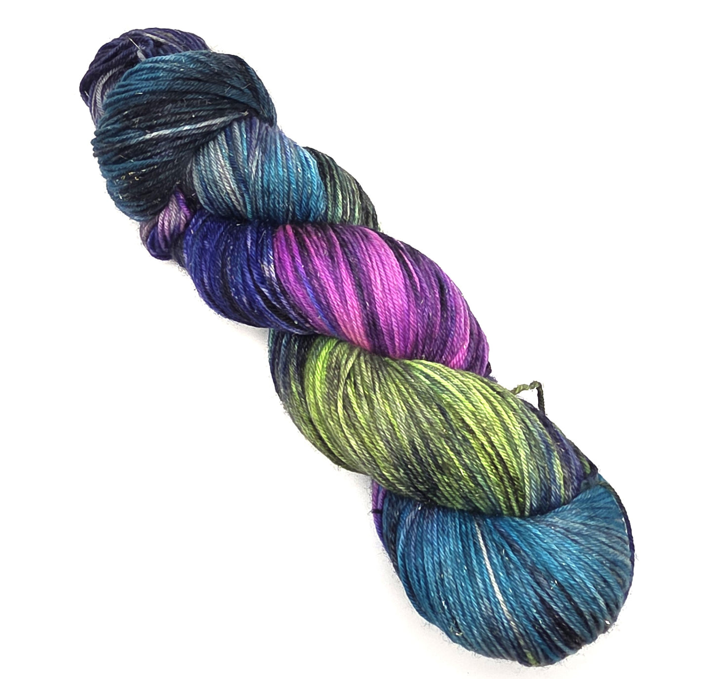 Electrically Charged Particles - Deluxe Sparkle Sock Yarn