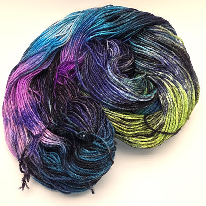 Electrically Charged Particles - Deluxe Sparkle Sock Yarn
