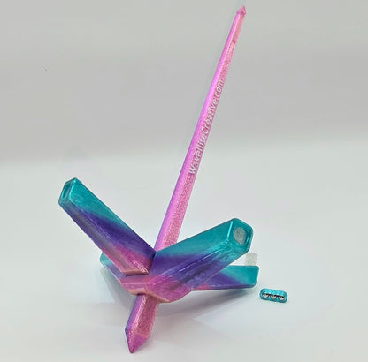 Roaming Wayfinder Lr., pink, purple, aqua
