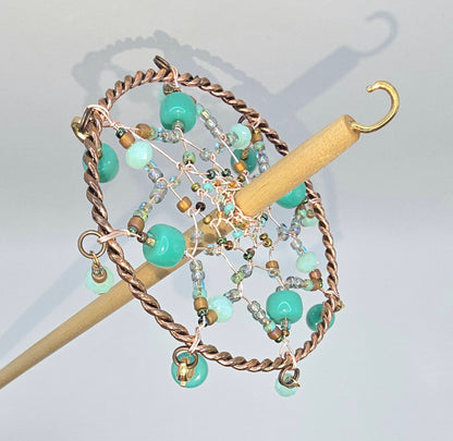 Teal with it- Dream Spinner Drop Spindle