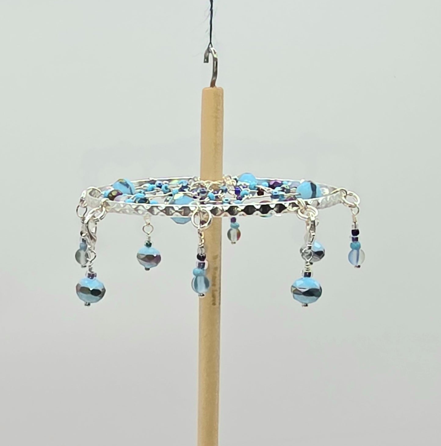 Blue skys - Dream Spinner Drop Spindle
