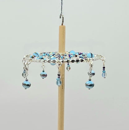 Blue skys - Dream Spinner Drop Spindle