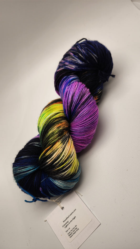 Lights in the Night - Deluxe Sock Yarn