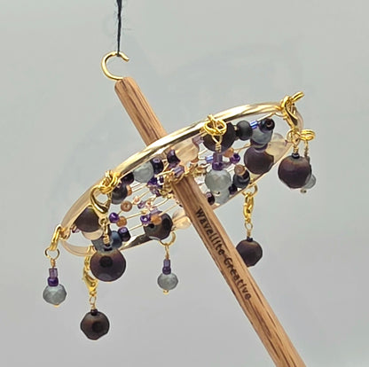 Star gazing- Dream Spinner Drop Spindle