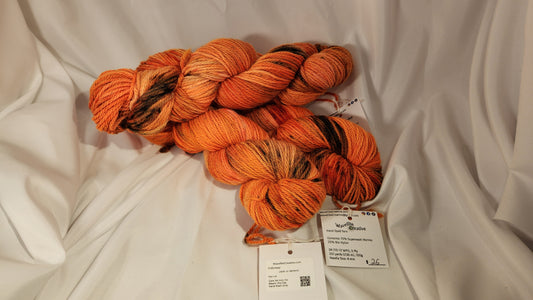 Jack o lantern, DK, Hand Dyed Yarn
