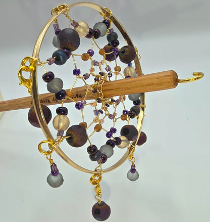 Star gazing- Dream Spinner Drop Spindle